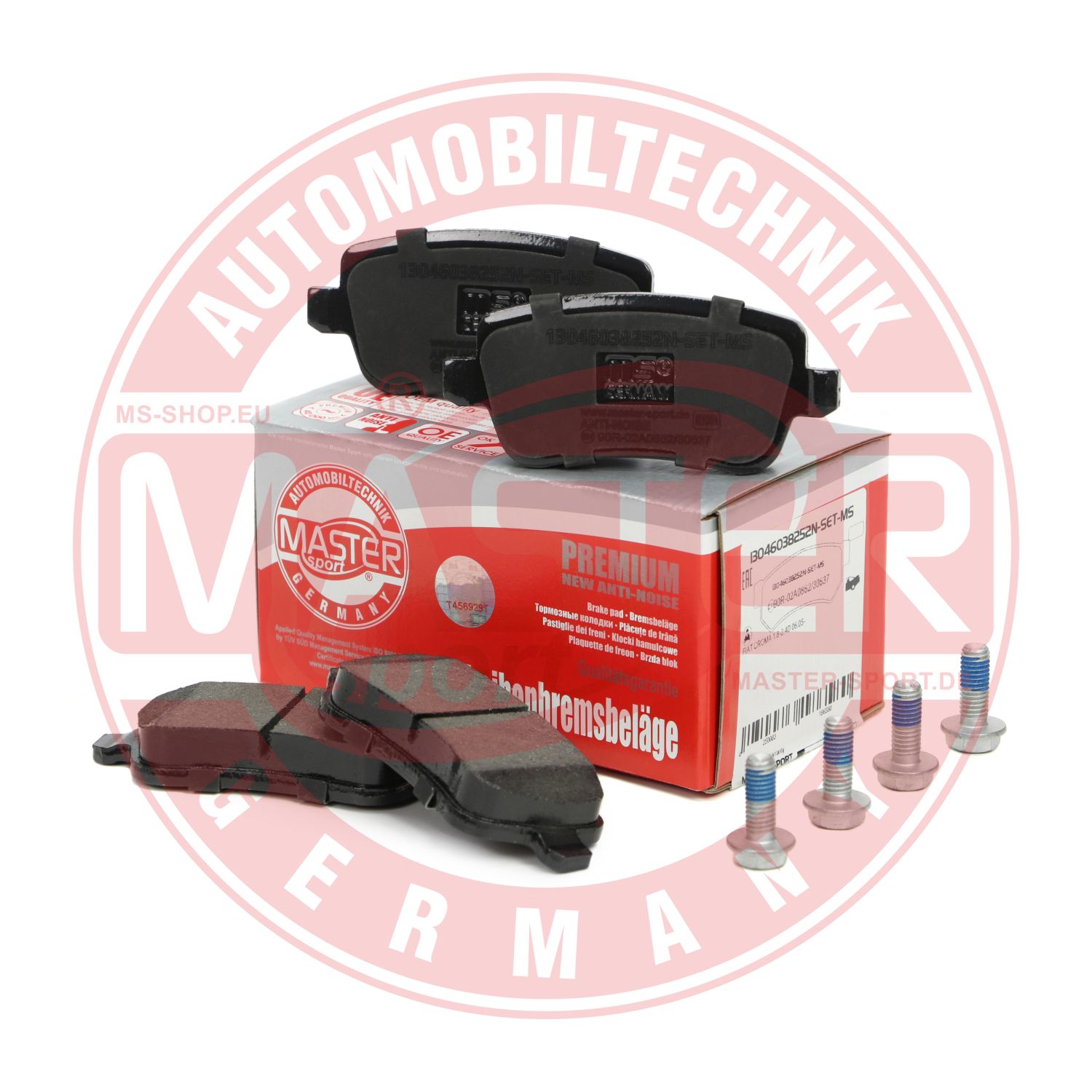 Placute frana MASTERSPORT GERMANY 13046038252N-SET-MS